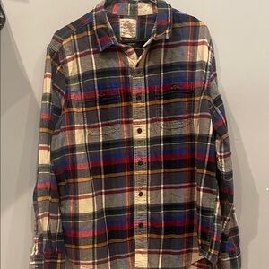 Plaid Flannel Shirt American eagle mens xl